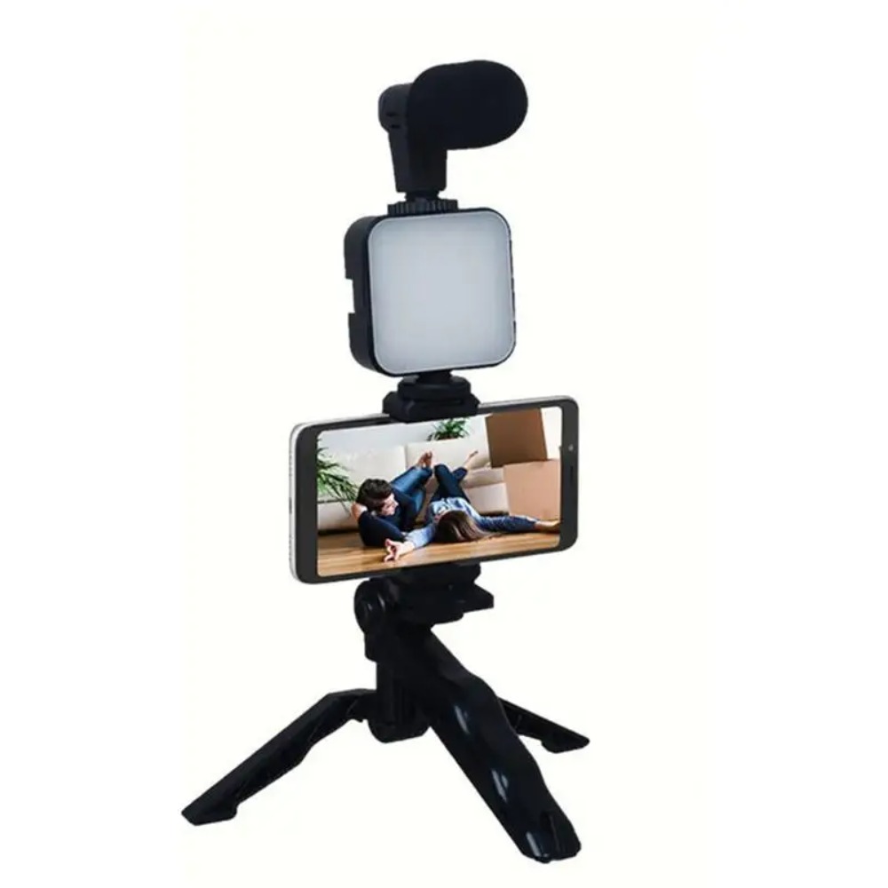 Youtube Phone Accessories - Smartphone Vlogging Kit With Tripod Phone