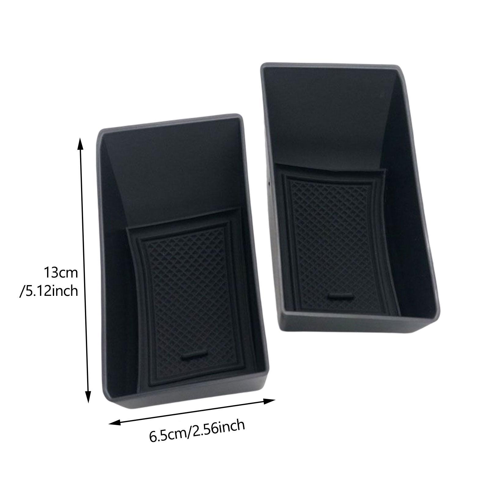 Phone Accessories Rack - Car Door Armrest Storage Box Container