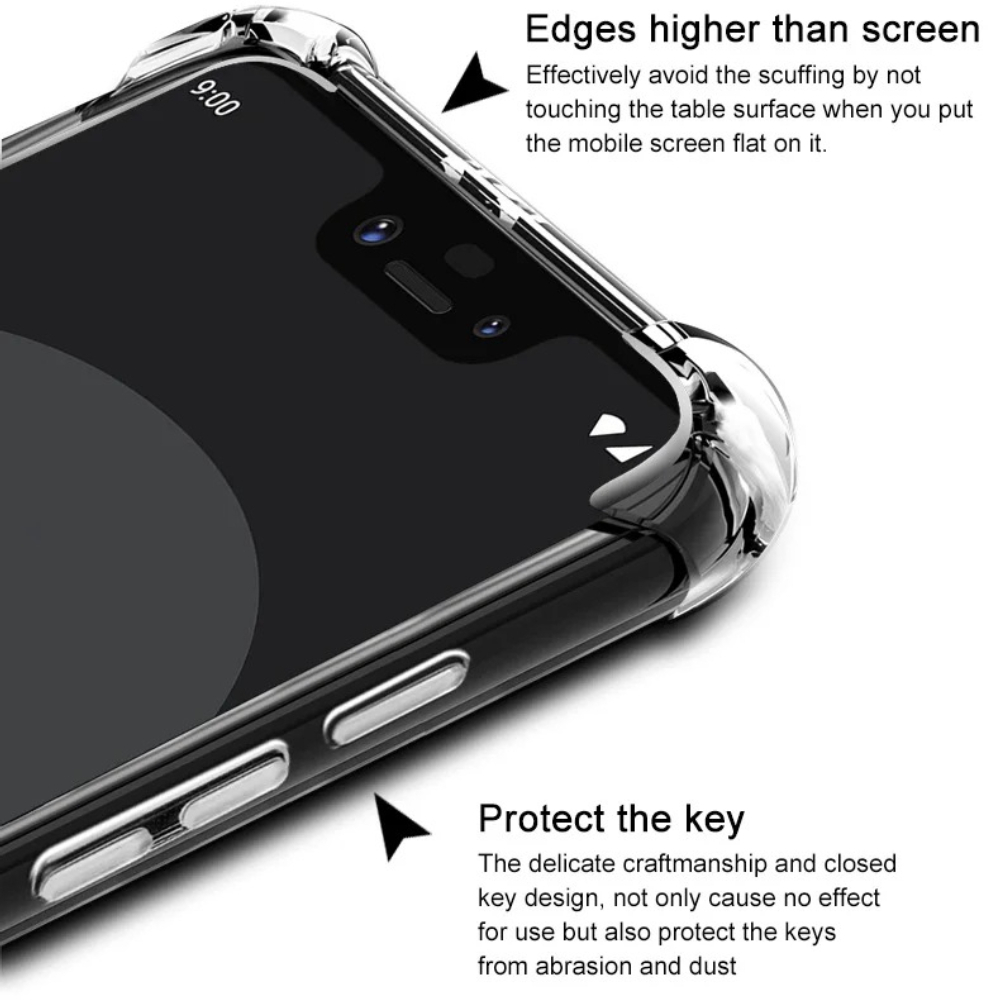 Luxury Clear Case for Samsung  - Phone Accessories Online Store ulasan dan harga