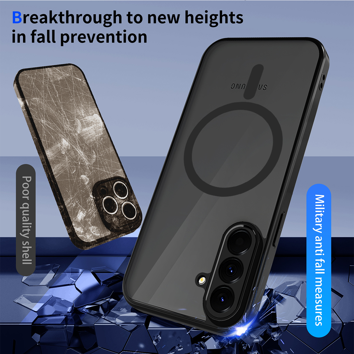 Matte Phone Case for Samsung G - Phone Accessories Online Store ulasan dan harga