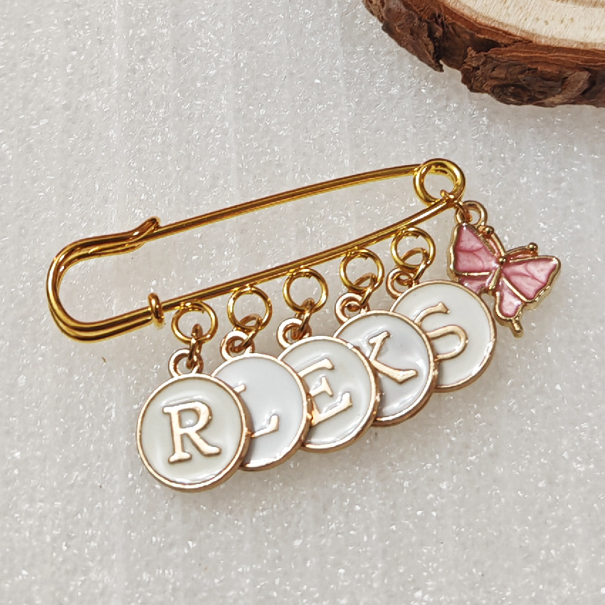Customized letters, brooches,  - Phone Accessories Names ulasan dan harga