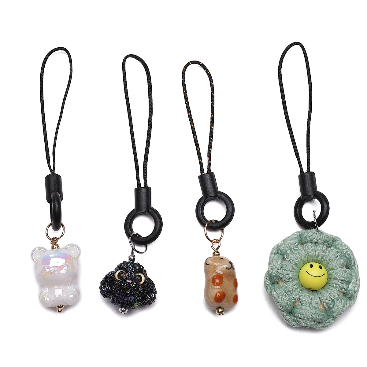 2Pcs 6/7cm Lanyard Cords Keych - Phone Accessories Hanger ulasan dan harga