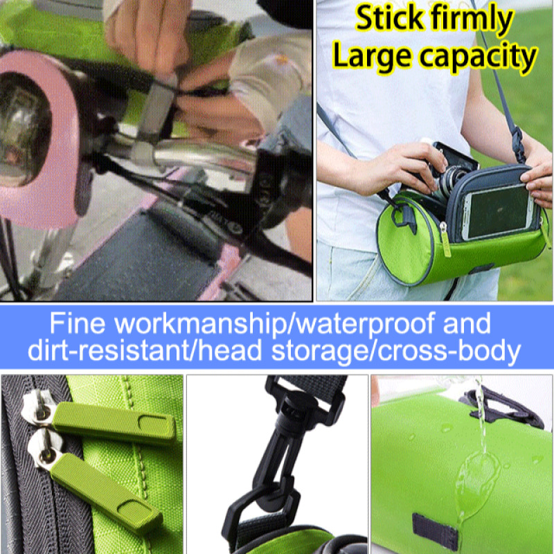 Large Bicycle Bags Handlebar F - Youtube Phone Accessories ulasan dan harga
