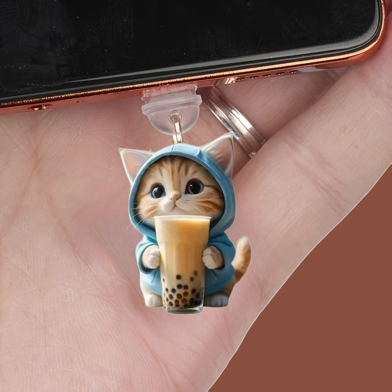 Dog Dust Plug Cartoon Phone Ac - Phone Accessories For Teens ulasan dan harga