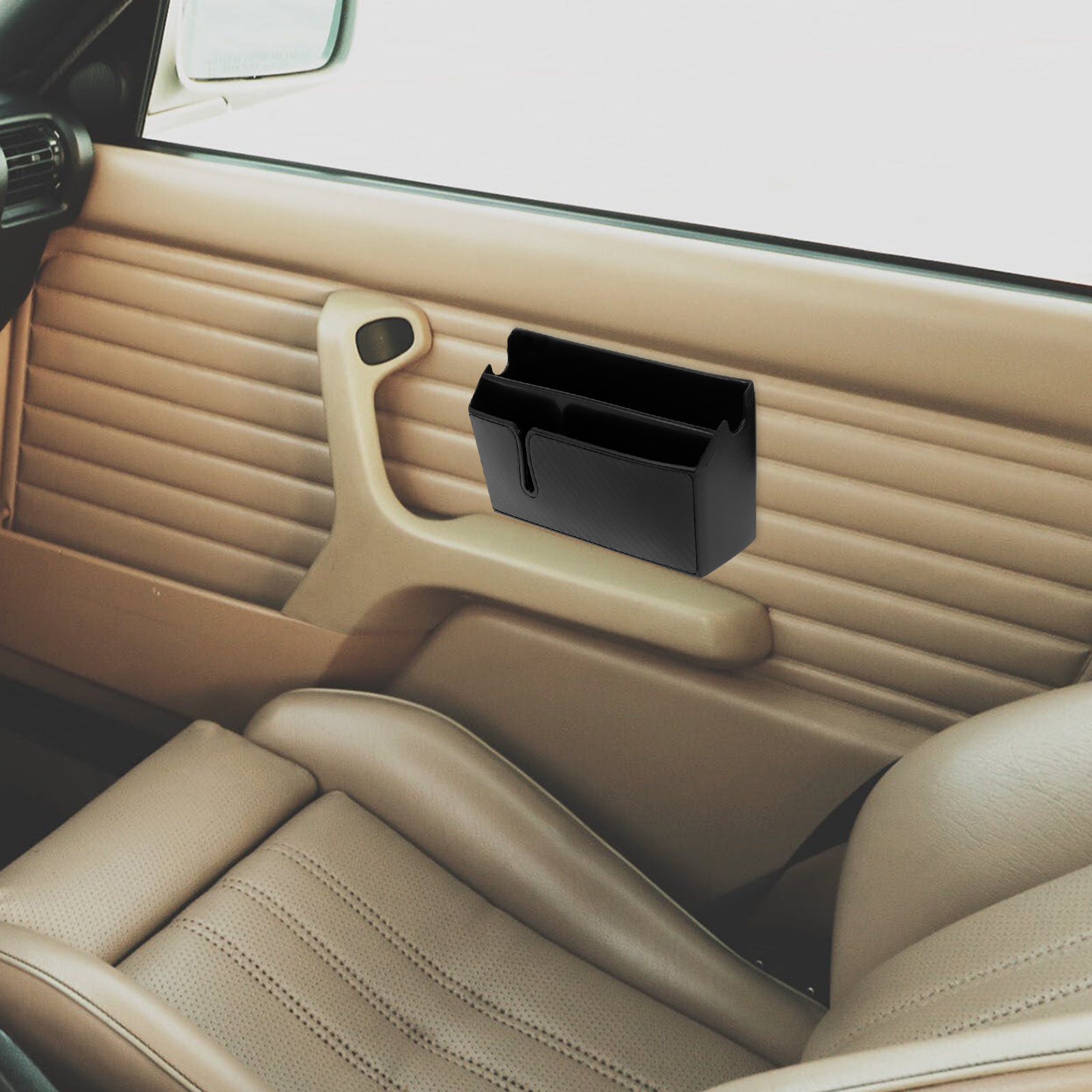 2Pcs Durable PVC Car Organizer - Phone Accessories Design ulasan dan harga