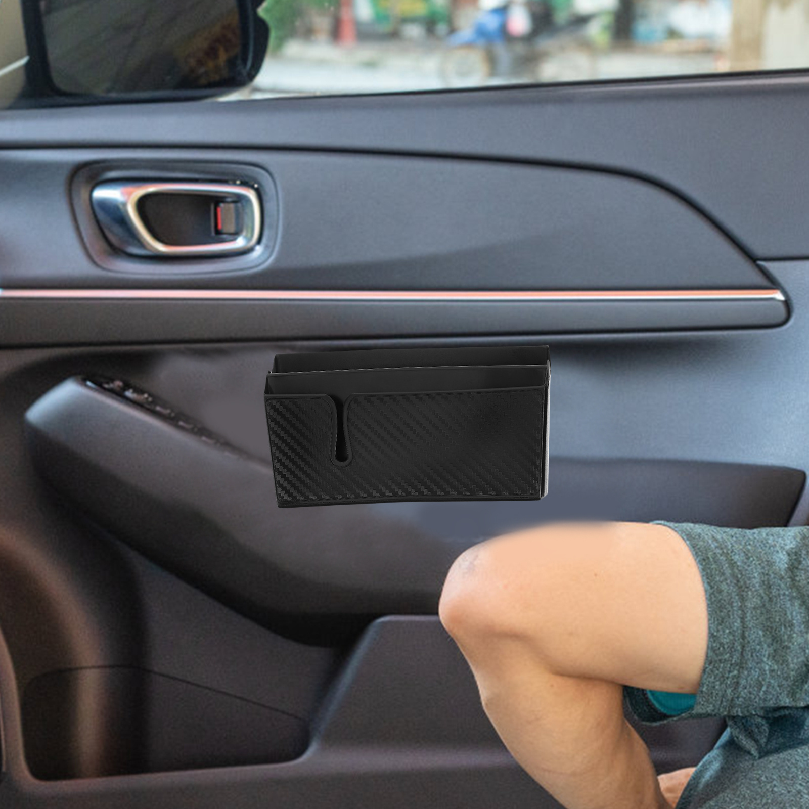 2Pcs Durable PVC Car Organizer - Phone Accessories Design ulasan dan harga