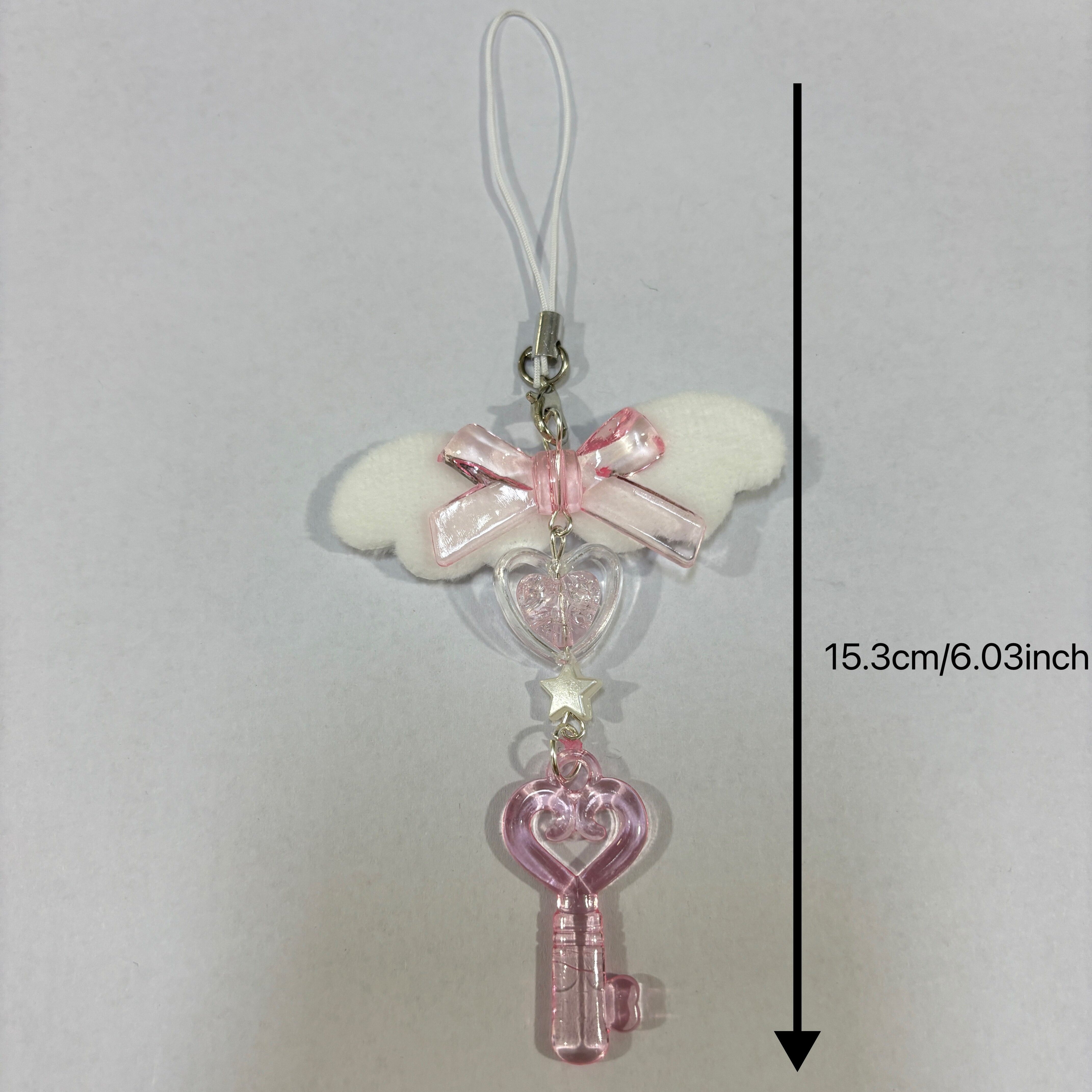 DIY Cheese Powder Keychain wit - Phone Accessories Hanger ulasan dan harga