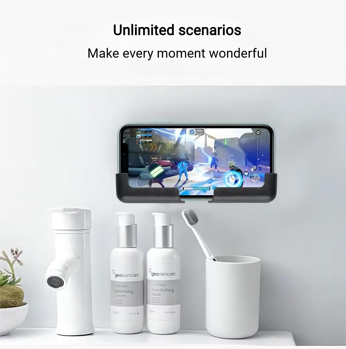 Self-Adhesive Dashboard Phone  - Phone Accessories Rack ulasan dan harga