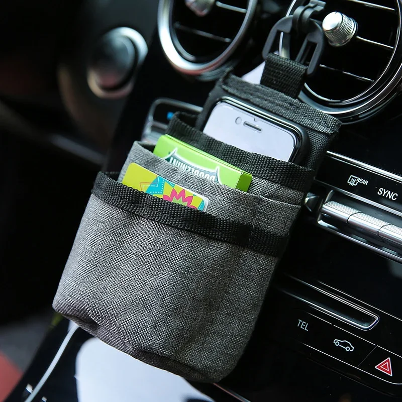 Car Storage Organizer Box Oxfo - Phone Accessories Rack ulasan dan harga