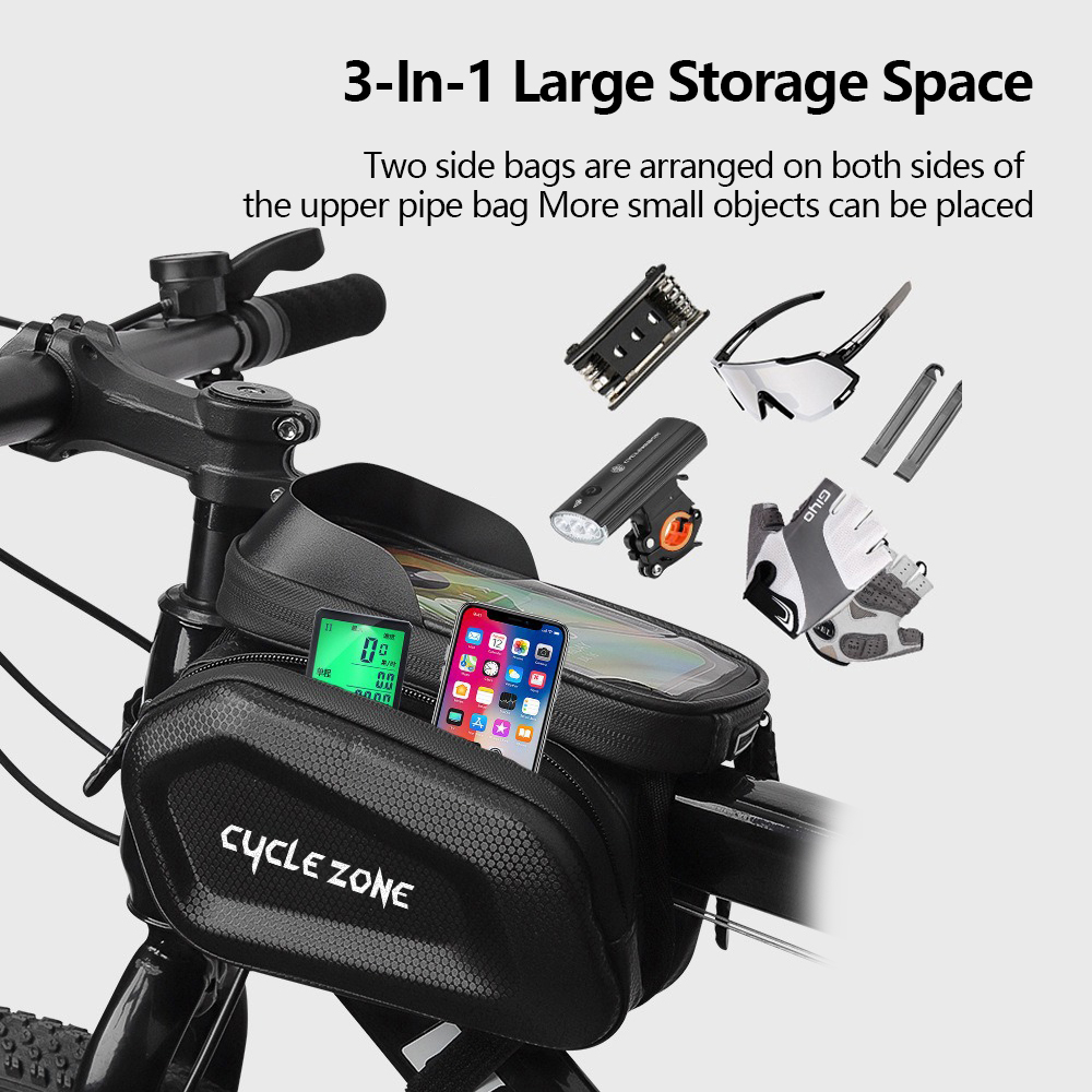 Bicycle Bags Touch Screen Wate - Youtube Phone Accessories ulasan dan harga