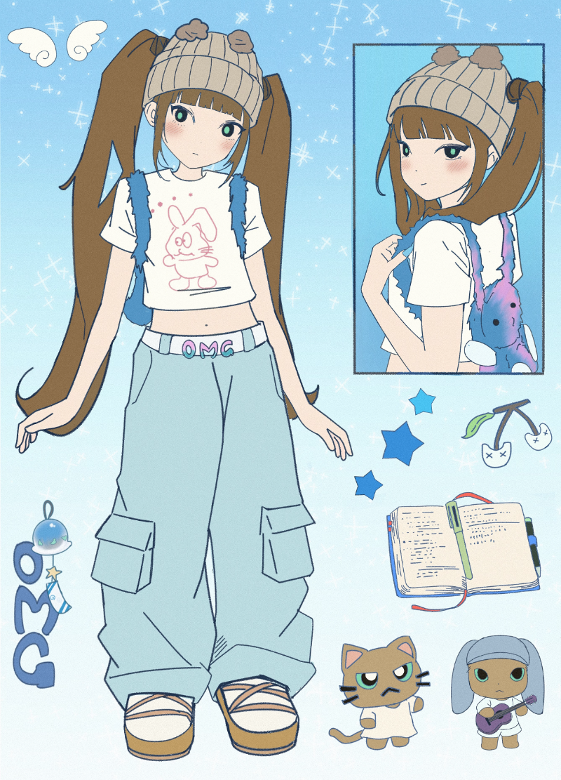 Anime Inspired Sticker Cute Ca - Phone Accessories For Teens ulasan dan harga