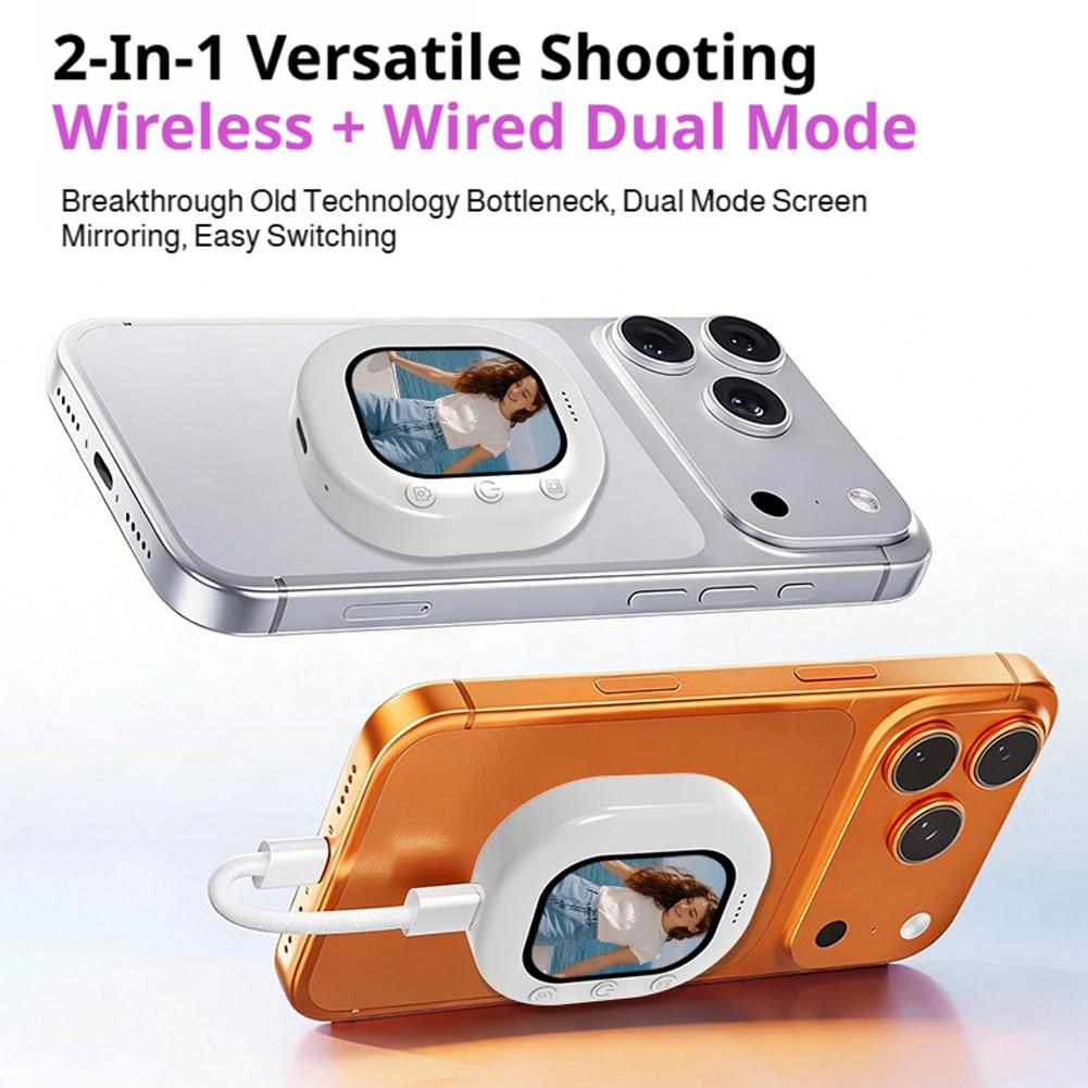 Phone Vlog Selfie Monitor Scre - Youtube Phone Accessories ulasan dan harga