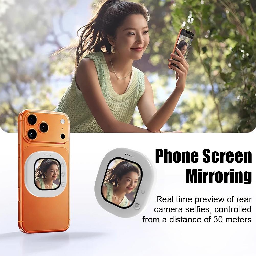 Phone Vlog Selfie Monitor Scre - Youtube Phone Accessories ulasan dan harga