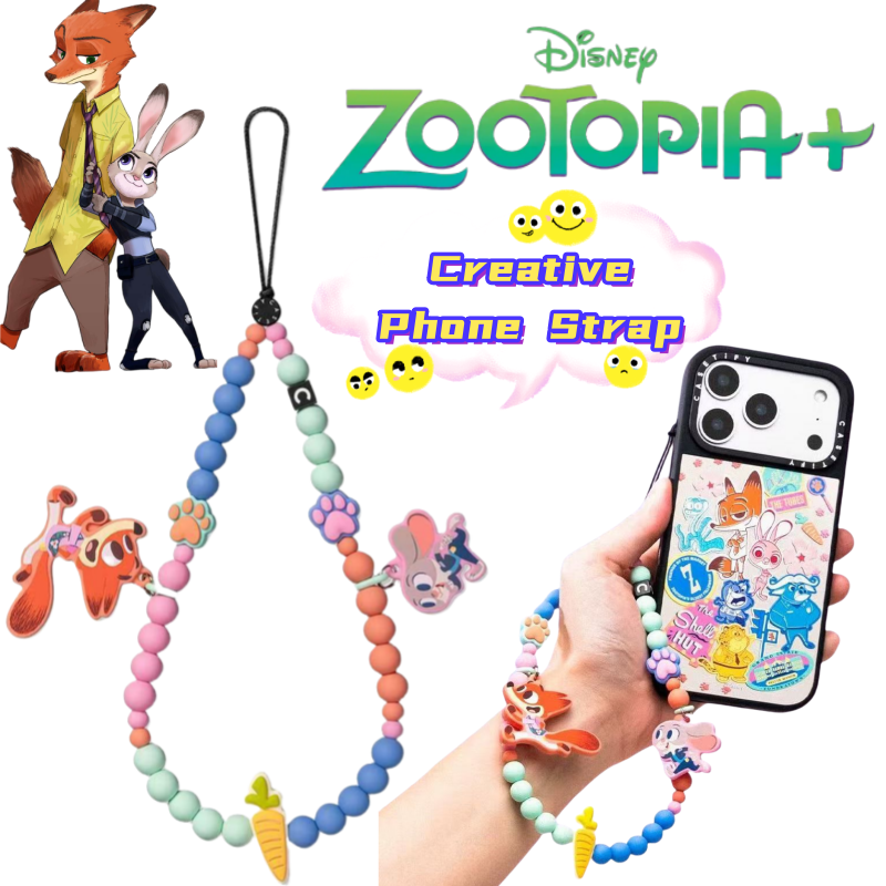 Disney Zootopia Judy Hopps Nic - Phone Accessories Chain ulasan dan harga