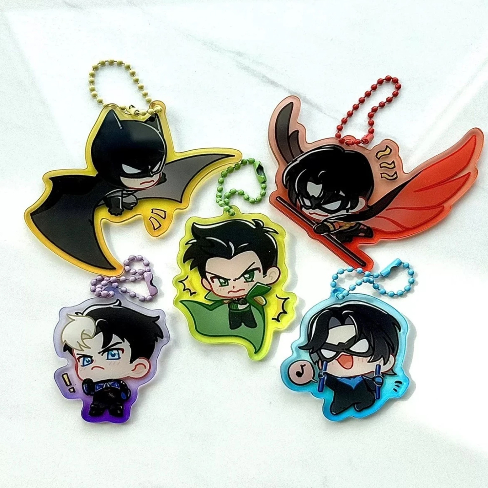 Anime Tim Drake Damian Wayne R - Phone Accessories Chain ulasan dan harga