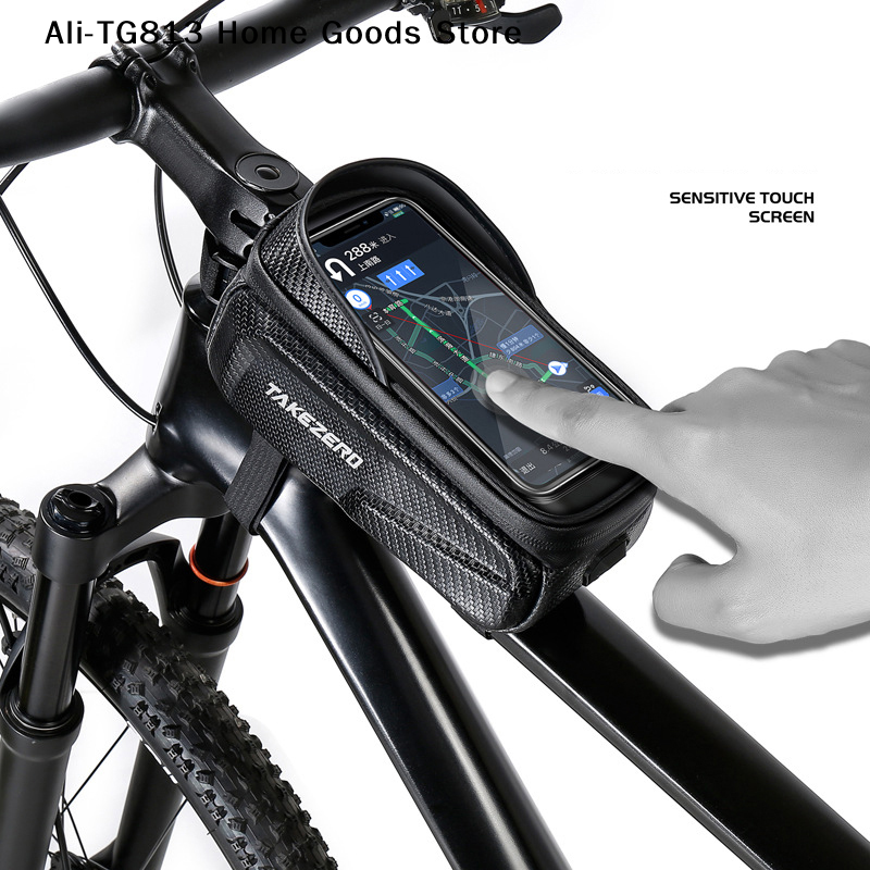 [TG813]Bicycle Bag Front Tube  - Youtube Phone Accessories ulasan dan harga