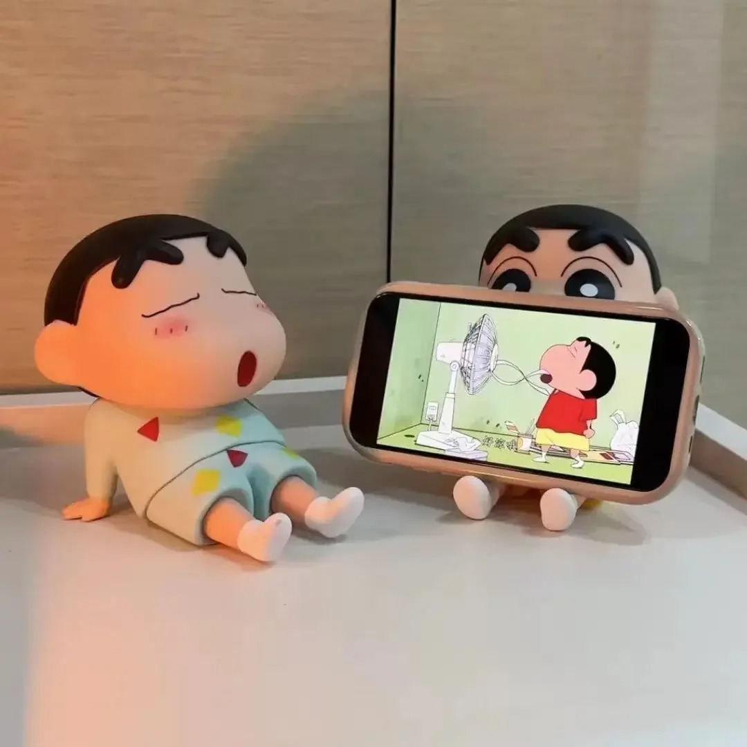 Crayon Shin-Chan Figure Phone  - Phone Accessories For Teens ulasan dan harga