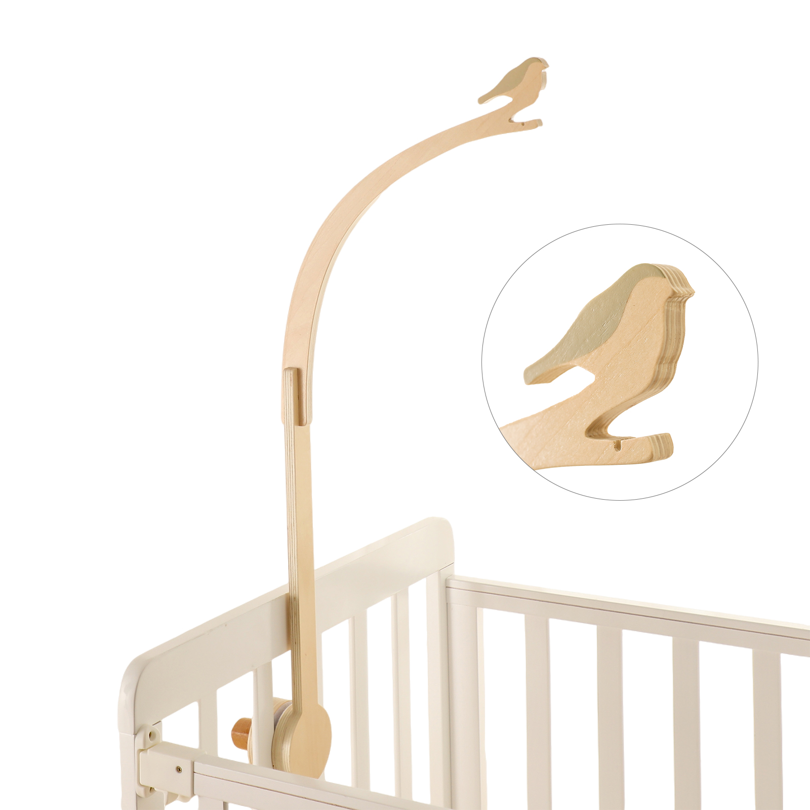 Baby Wooden Little Birdie Bed  - Phone Accessories Hanger ulasan dan harga