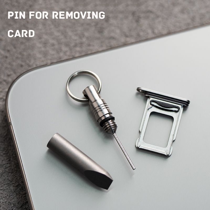 Titanium Alloy Small Crowbar K - Sim Card Tool ulasan dan harga