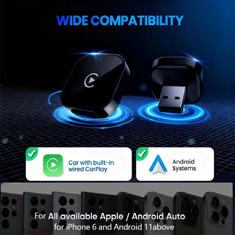 2-in-1 Wireless CarPlay Adapte - Phone Accessories Design ulasan dan harga