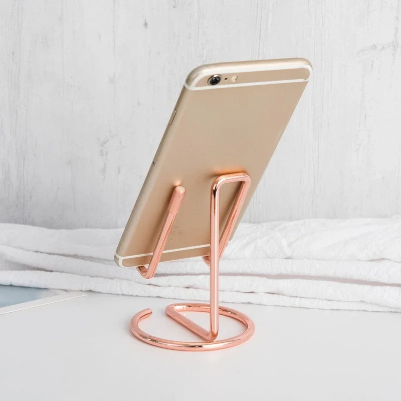1PC Metal Lazy Wire Mobile Pho - Phone Accessories Rack ulasan dan harga