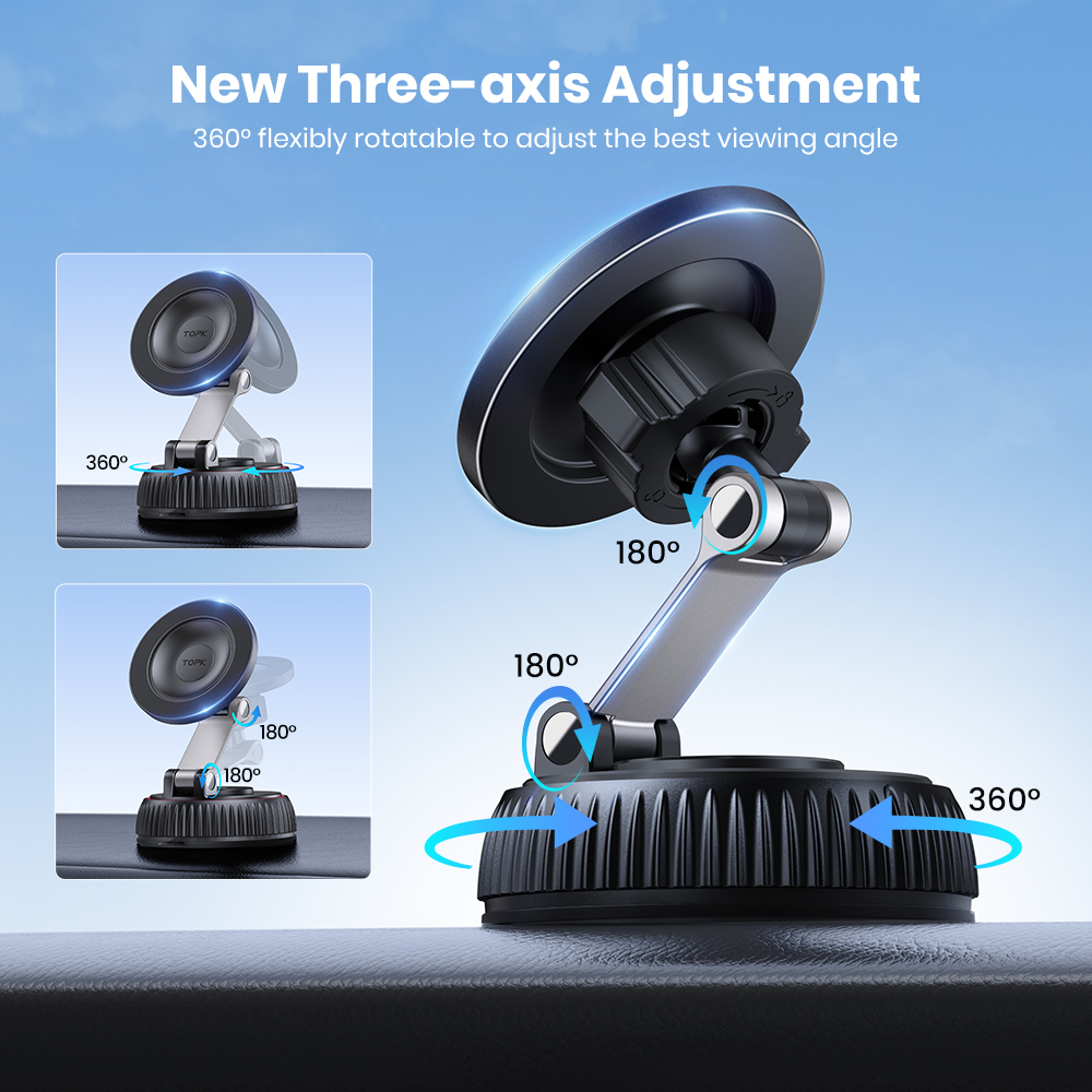 TOPK Magnetic Car Phone Mount  - Phone Accessories Holder Car ulasan dan harga