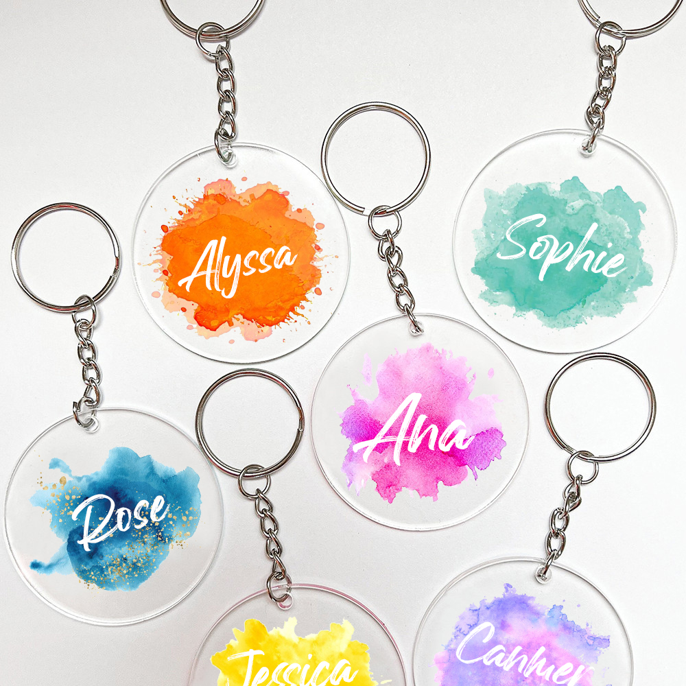 Personalized Keychain Pendant  - Phone Accessories Names ulasan dan harga