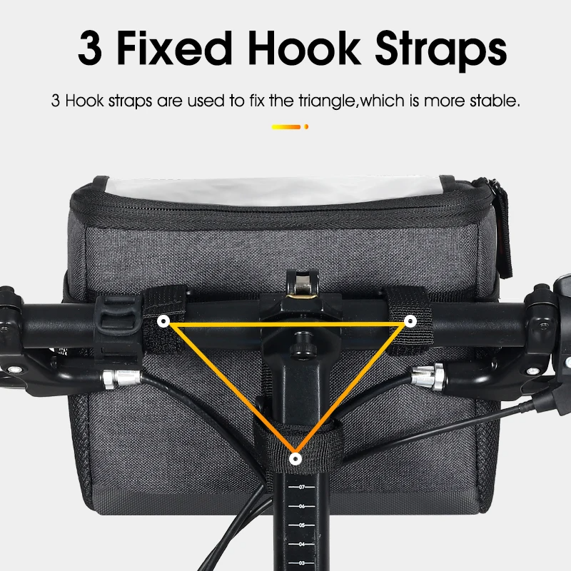 WEST BIKING 4.5L Bike Front Ba - Youtube Phone Accessories ulasan dan harga