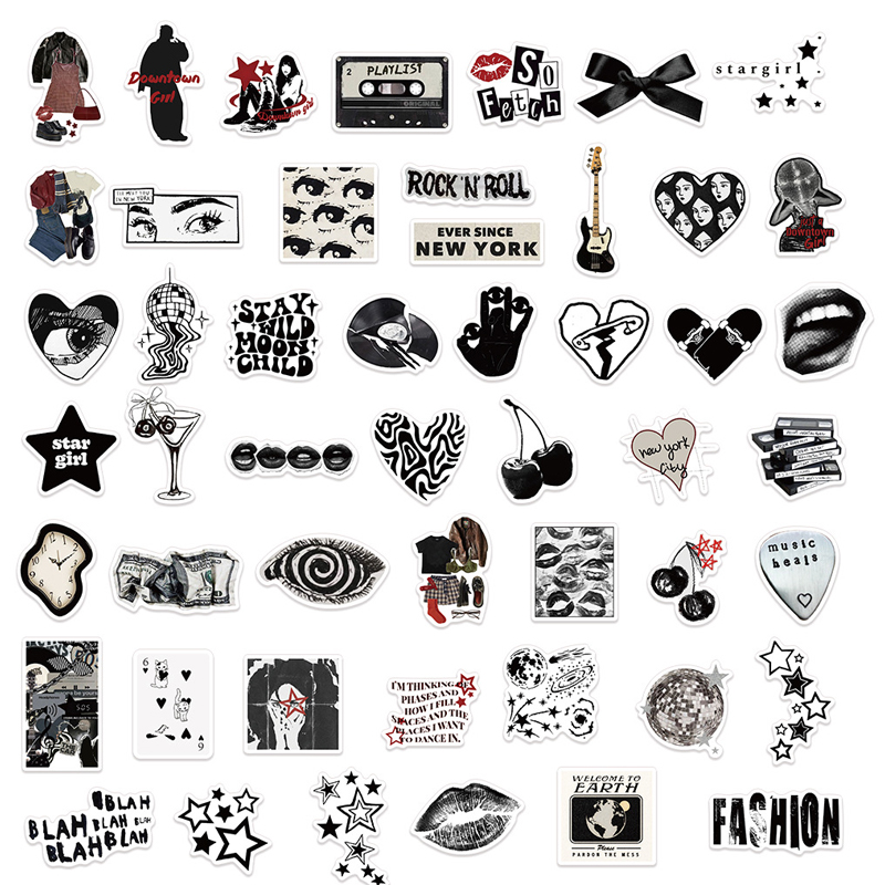 100PCS Y2K Retro Graffiti Stic - Phone Accessories For Teens ulasan dan harga