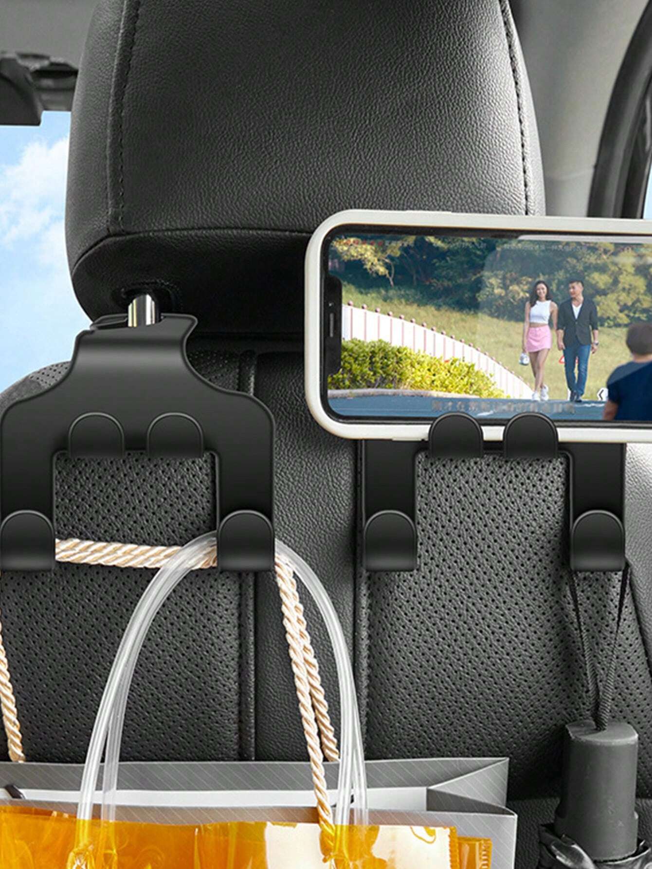 Universal Auto Seat Headrest H - Phone Accessories Hanger ulasan dan harga