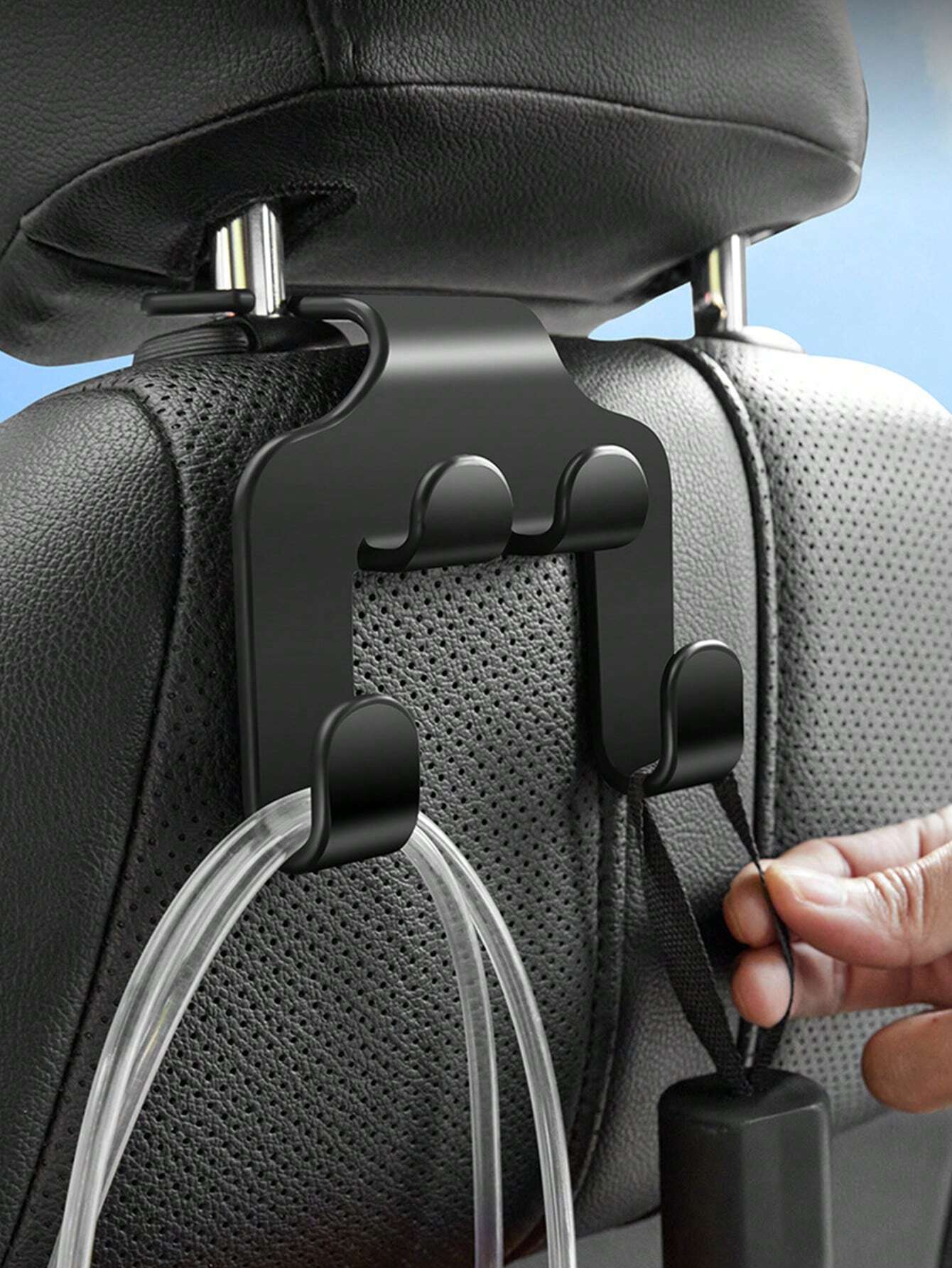 Universal Auto Seat Headrest H - Phone Accessories Hanger ulasan dan harga