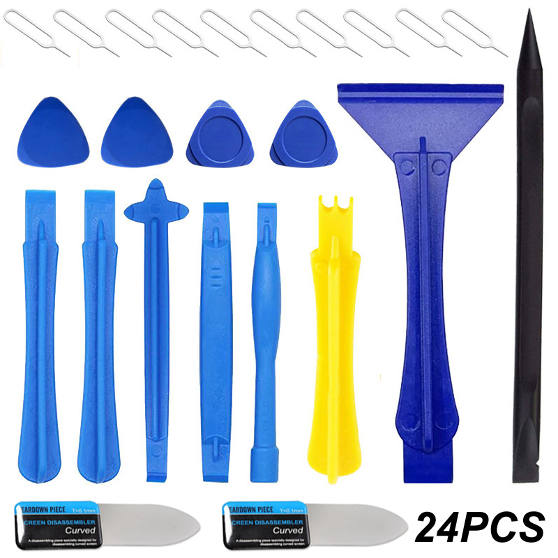 24PCS/Set Plastic Pry Bar Blad - Sim Card Tool ulasan dan harga