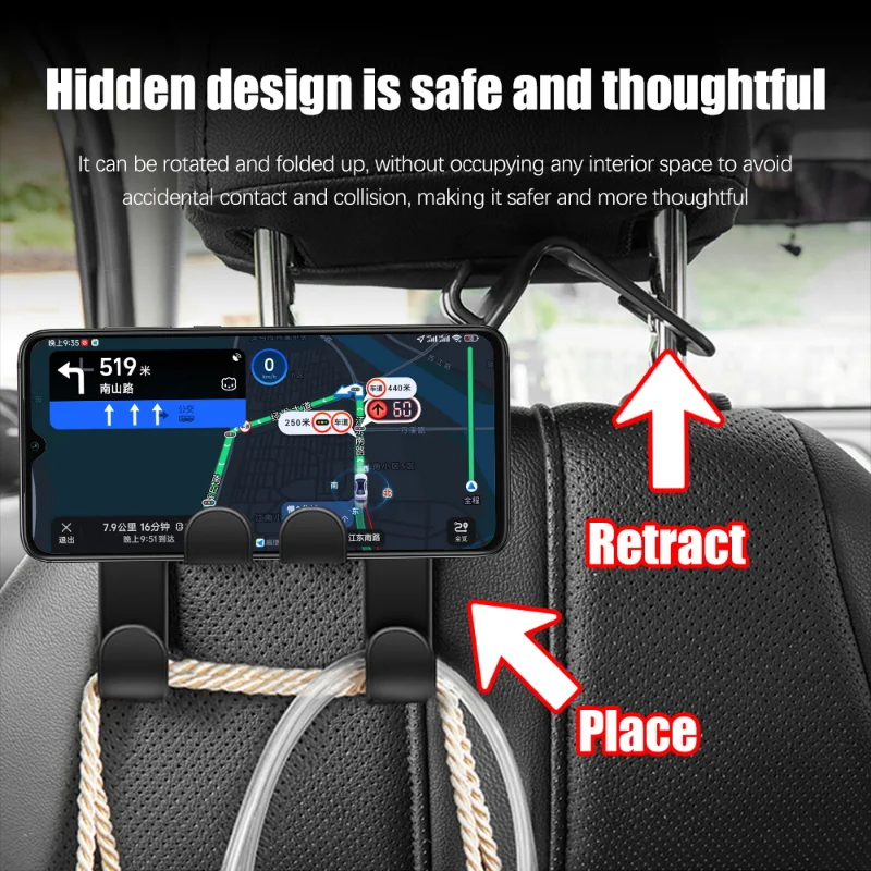 Double Head Phone Hanger 1/2pc - Phone Accessories Hanger ulasan dan harga