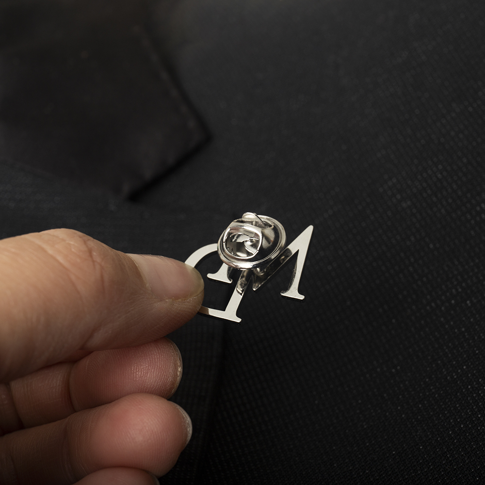 Tangula Custom Initials Brooch - Phone Accessories Names ulasan dan harga