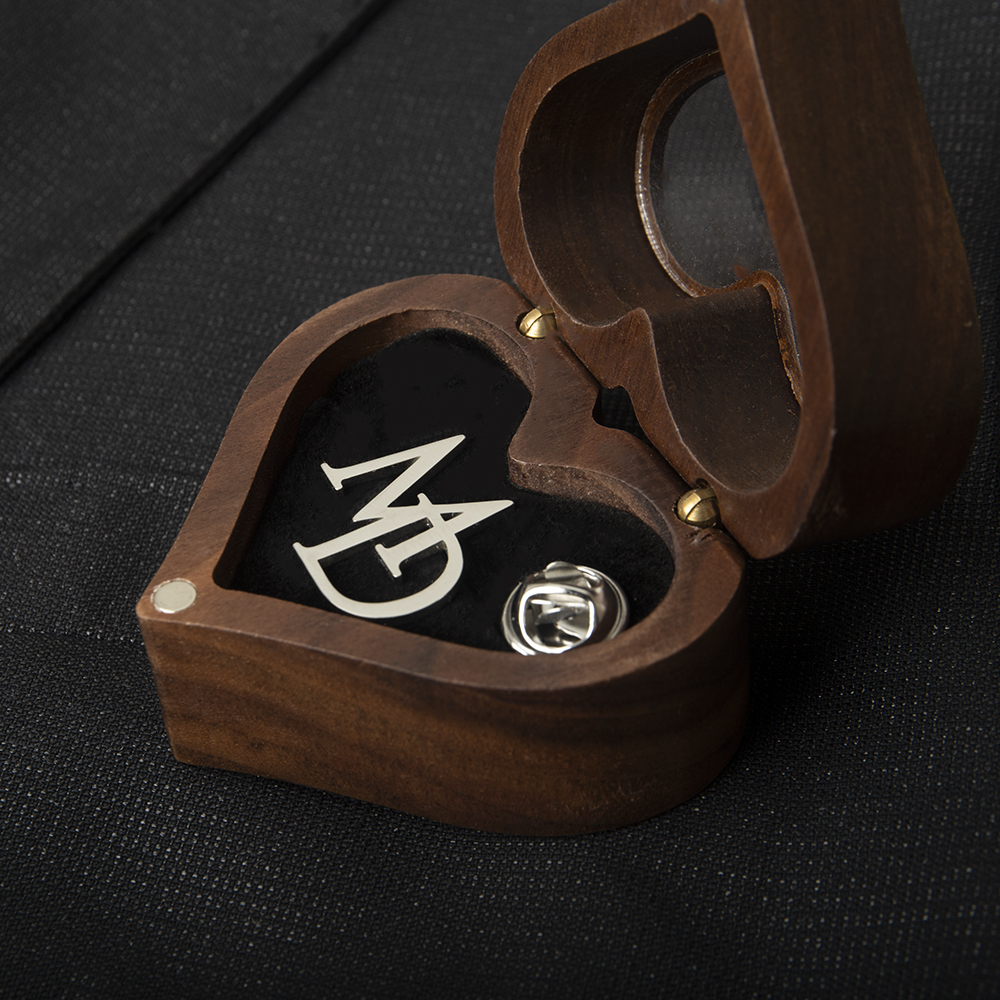 Tangula Custom Initials Brooch - Phone Accessories Names ulasan dan harga
