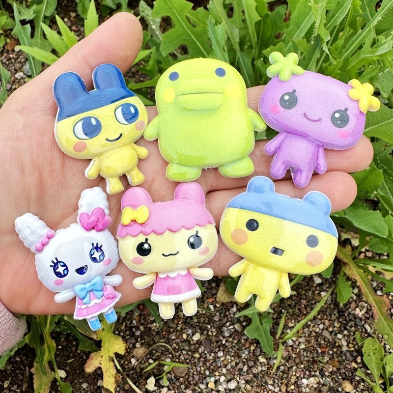 45mm Cartoon Tamagotchi double - Phone Accessories Chain ulasan dan harga
