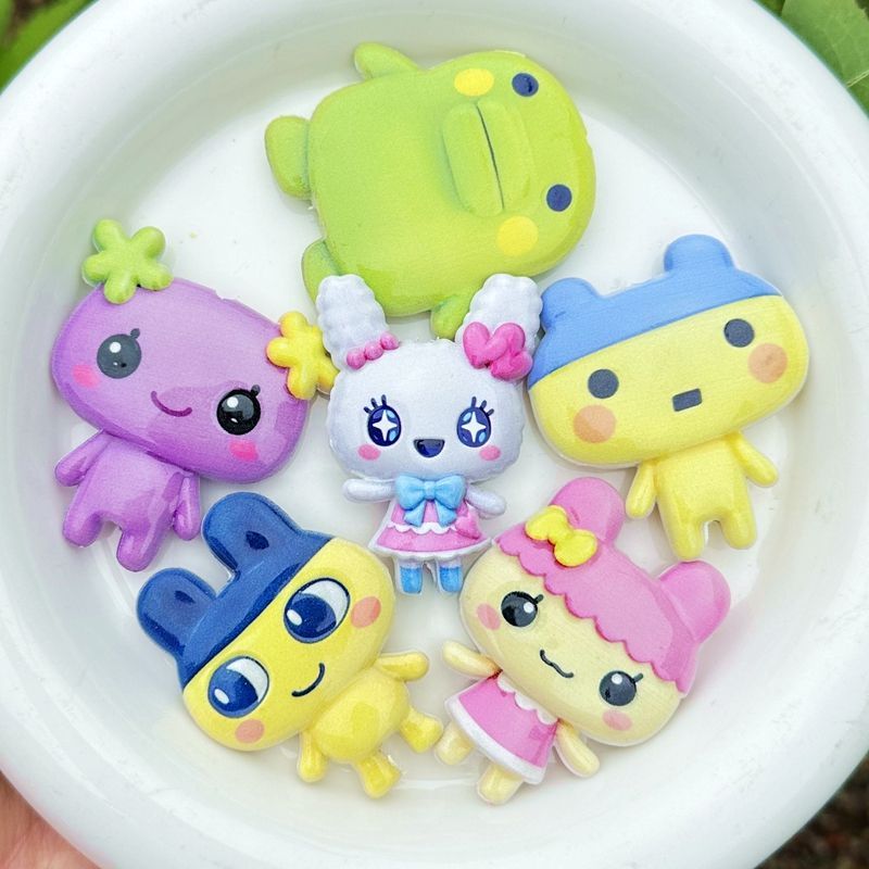 45mm Cartoon Tamagotchi double - Phone Accessories Chain ulasan dan harga