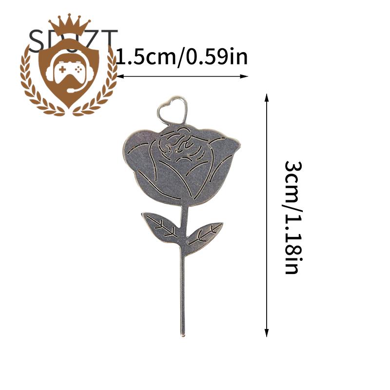 2Pcs/Set Rose Shape Stainless  - Sim Card Tool ulasan dan harga