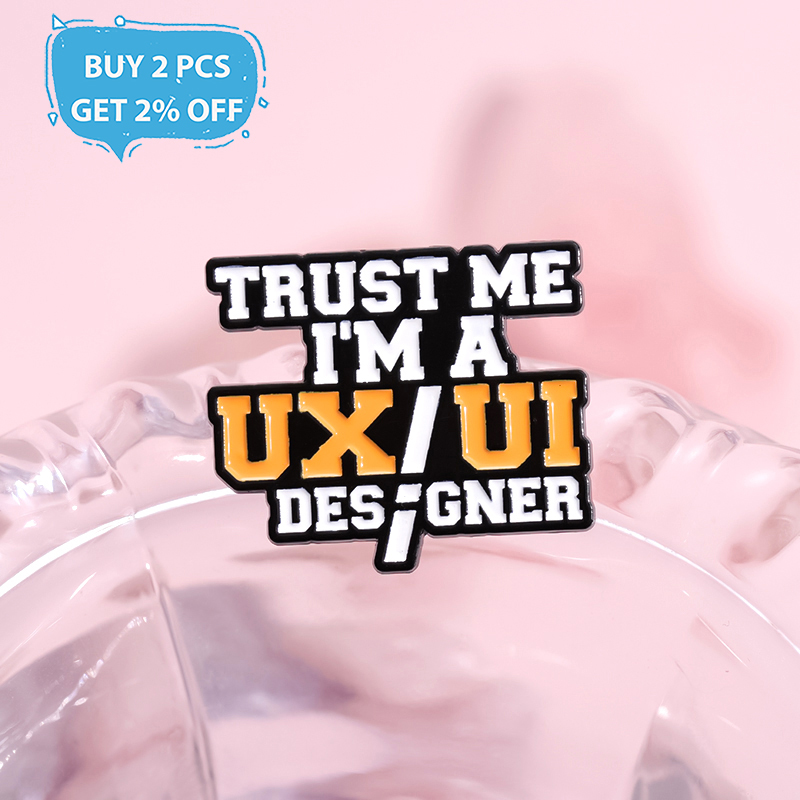 Graphic Designer Enamel Pins C - Phone Accessories Names ulasan dan harga