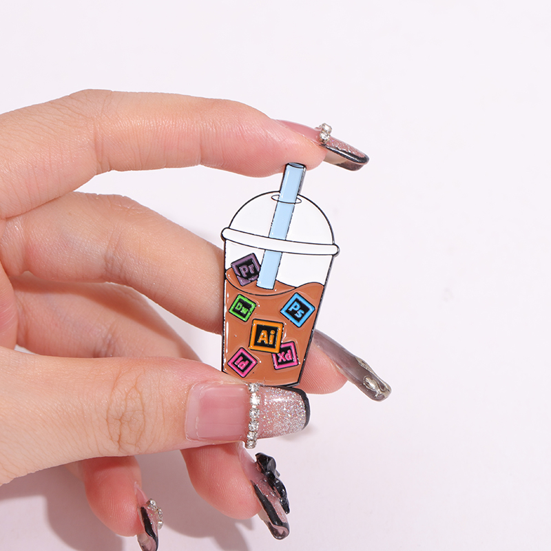 Graphic Designer Enamel Pins C - Phone Accessories Names ulasan dan harga