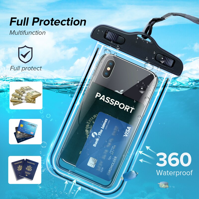 IP68 Universal Waterproof Phon - Phone Accessories Design ulasan dan harga