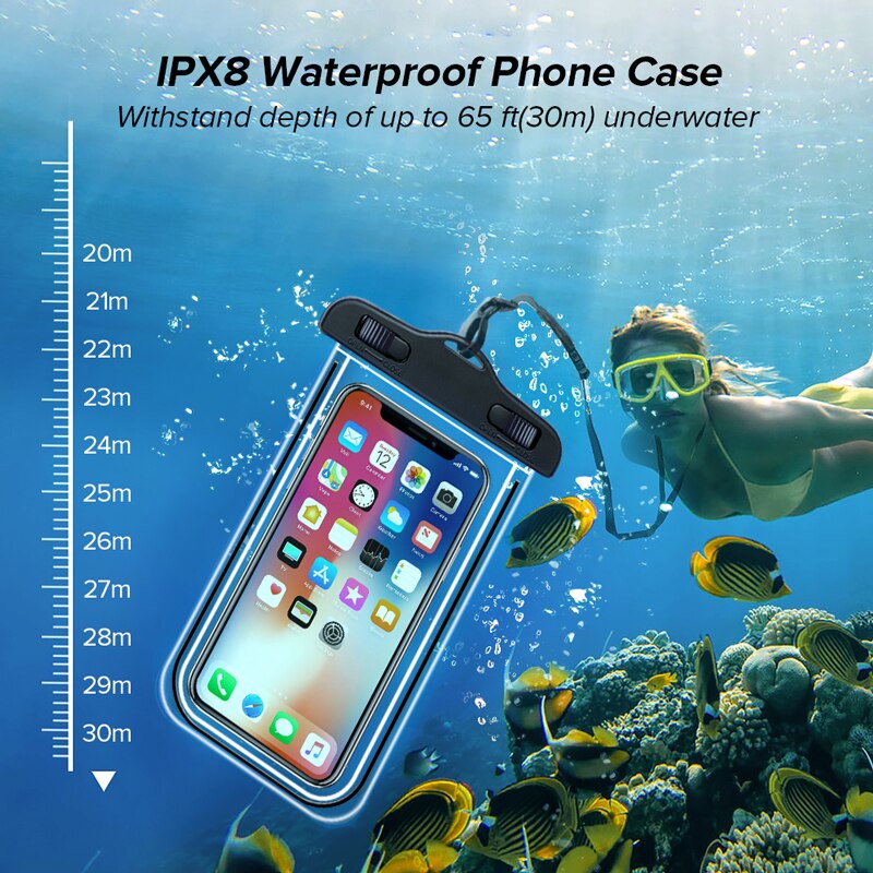 IP68 Universal Waterproof Phon - Phone Accessories Design ulasan dan harga