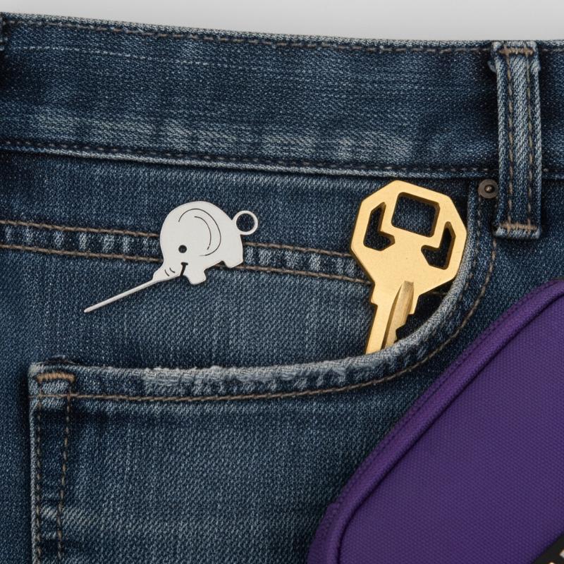 Cute Elephant Shaped Keychain  - Sim Card Tool ulasan dan harga