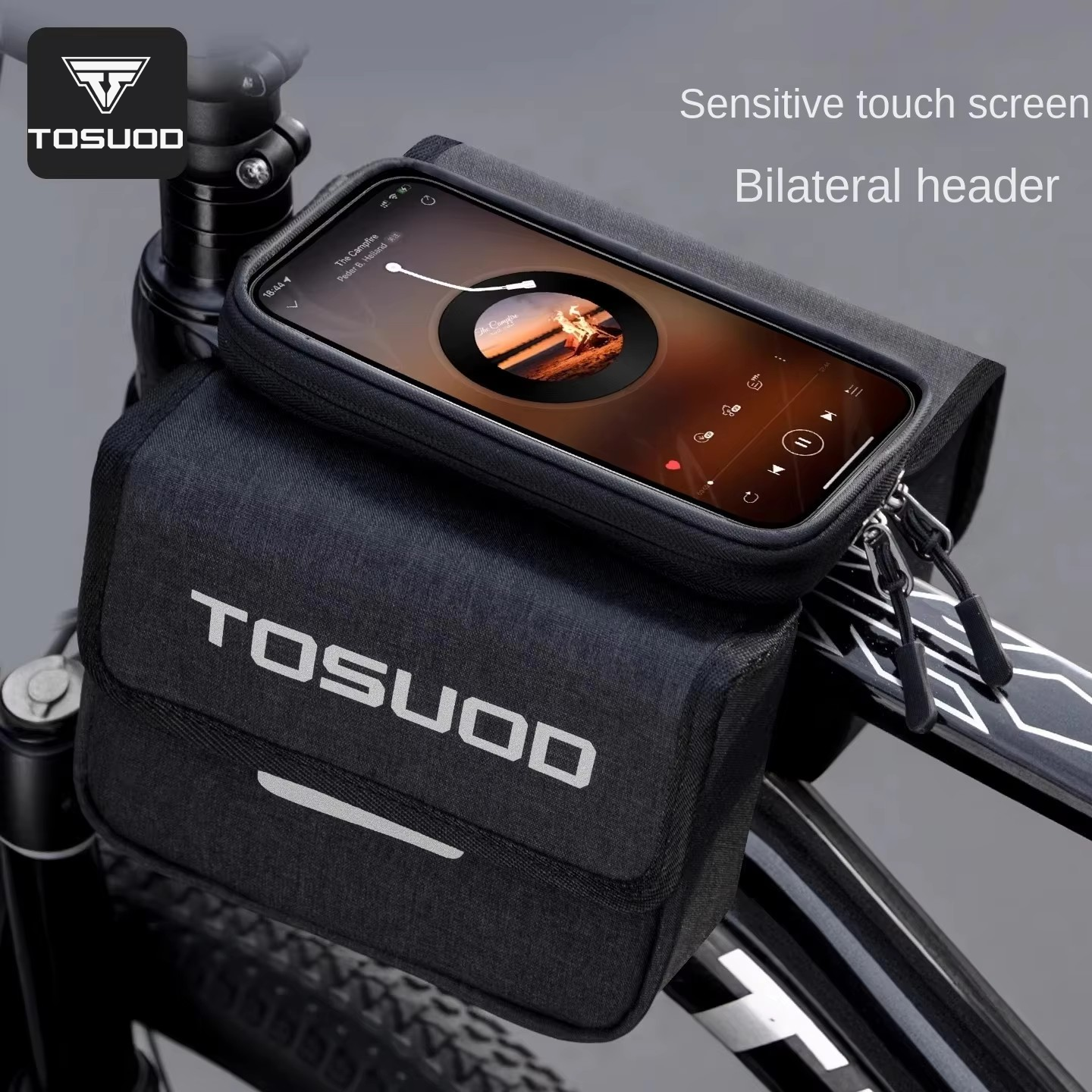 TOSUOD  2L Waterproof Front Be - Youtube Phone Accessories ulasan dan harga