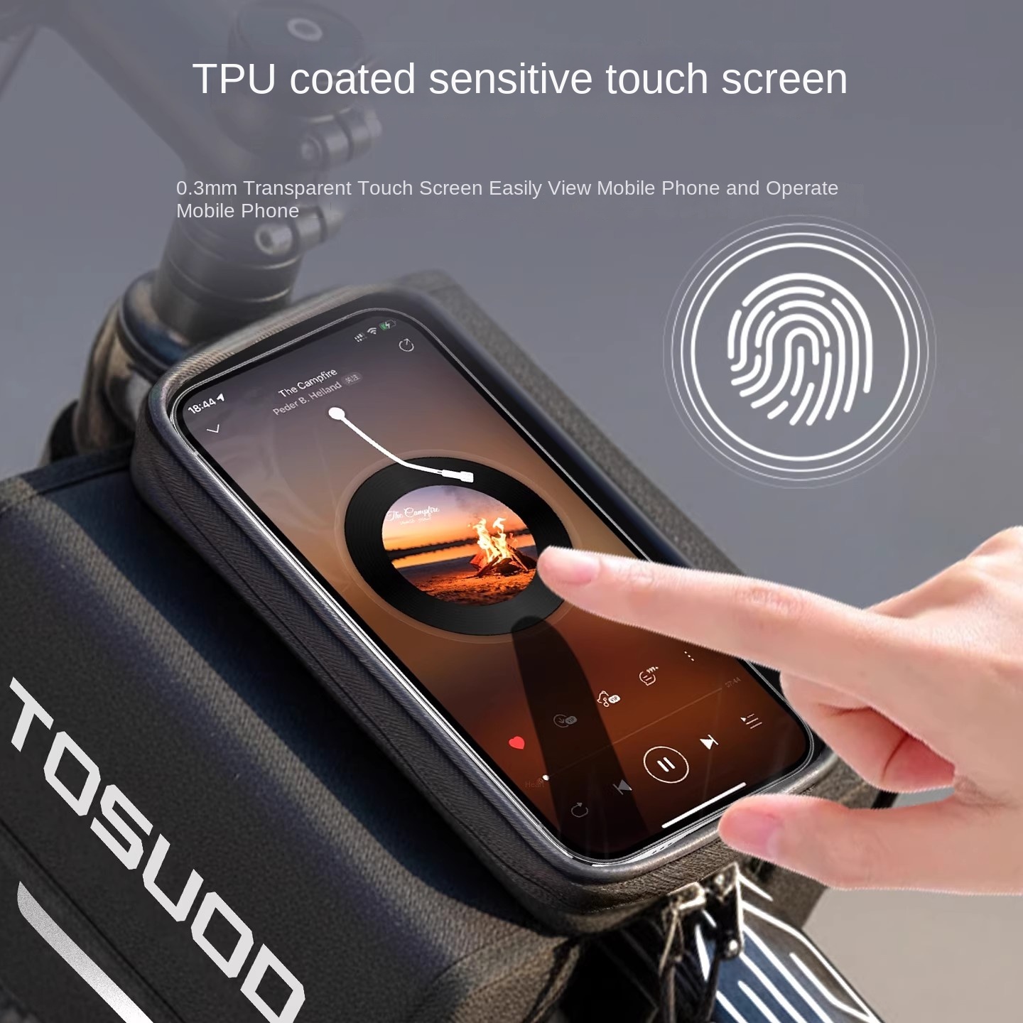 TOSUOD  2L Waterproof Front Be - Youtube Phone Accessories ulasan dan harga
