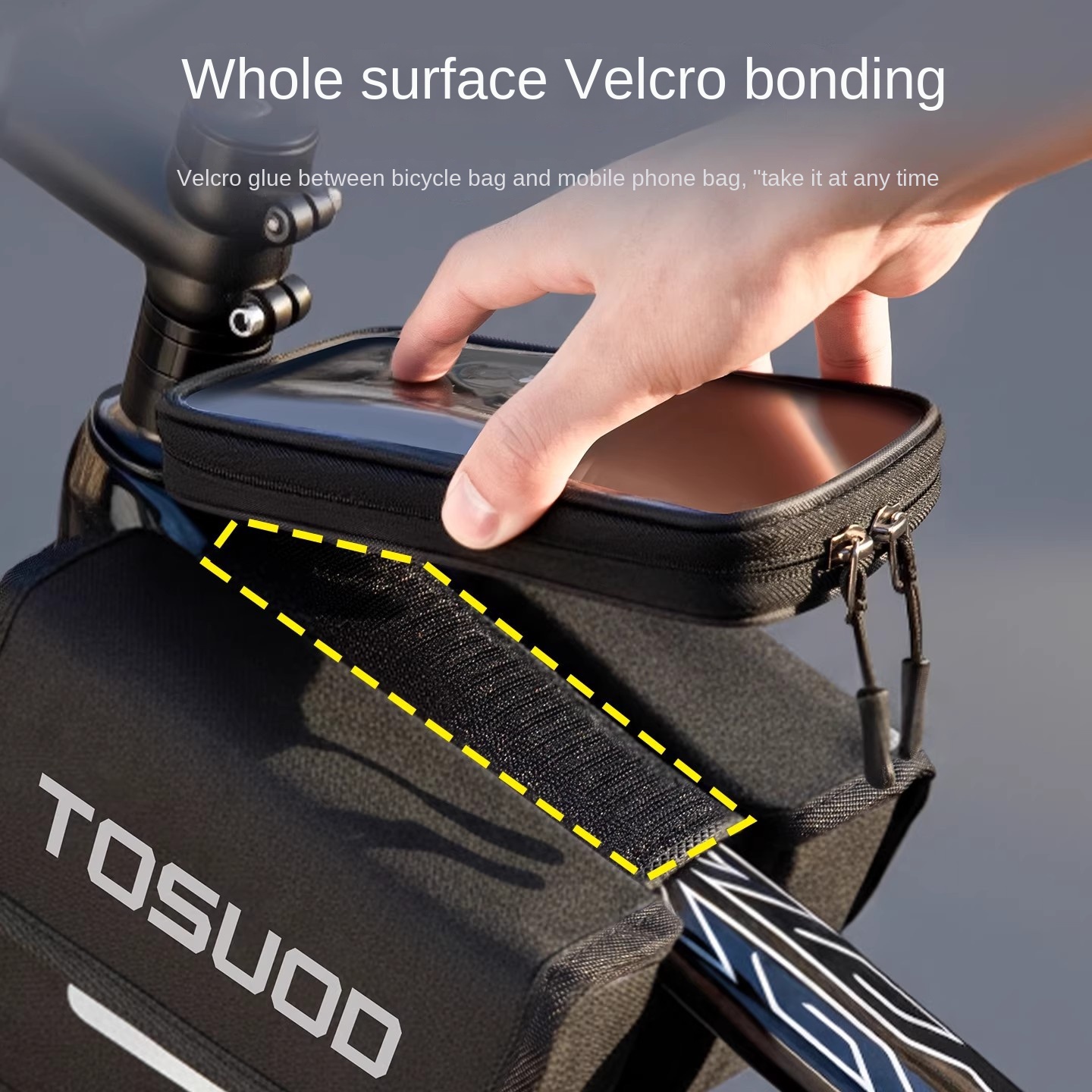 TOSUOD  2L Waterproof Front Be - Youtube Phone Accessories ulasan dan harga