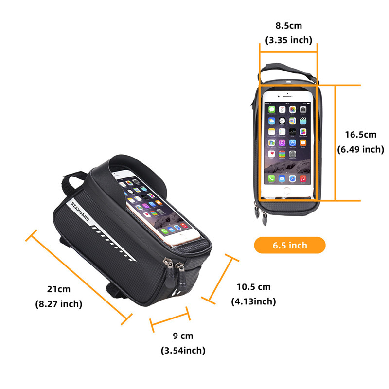 Bicycle Front Beam Bag Front T - Youtube Phone Accessories ulasan dan harga