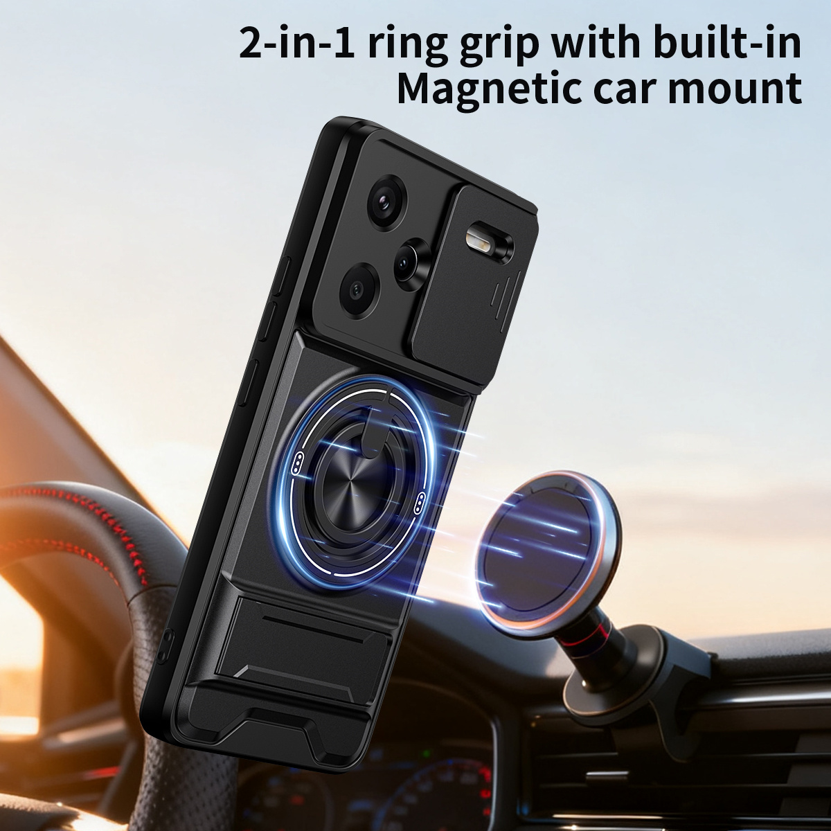 Lens Slide Camera Phone Case f - Phone Accessories Holder Car ulasan dan harga