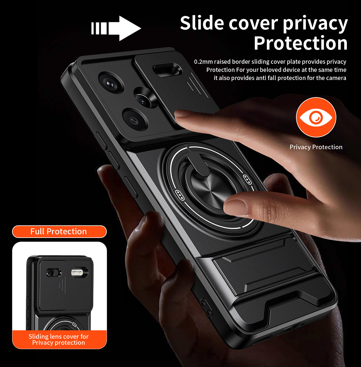 Lens Slide Camera Phone Case f - Phone Accessories Holder Car ulasan dan harga