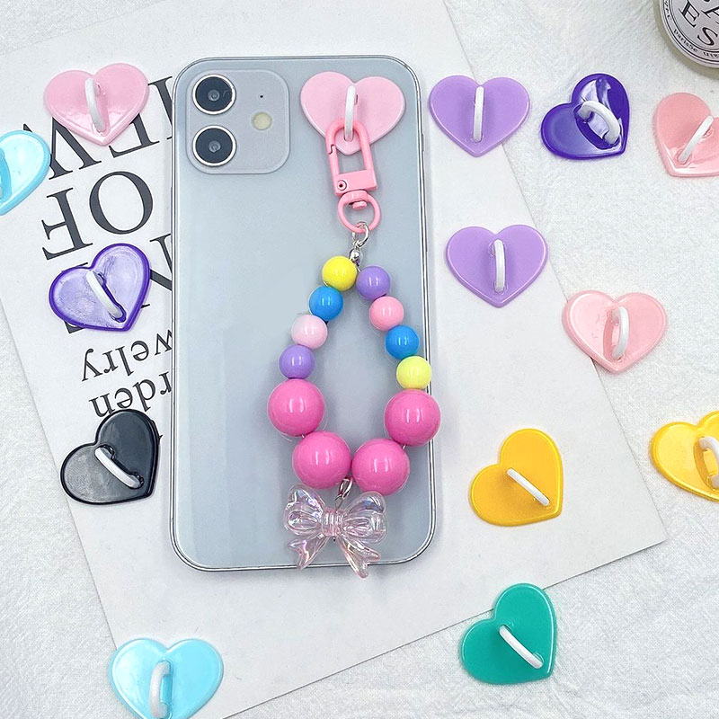 5PCS Kawaii Adhesive Metal Hea - Phone Accessories Hanger ulasan dan harga